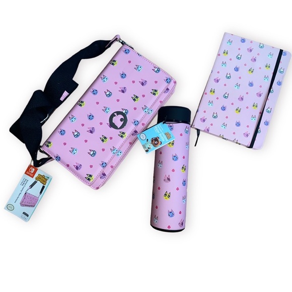 Animal Crossing Cats Bundle All New 3 Items - Picture 4 of 10